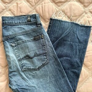 7 For All Mankind Austyn Light Blue Denim Jeans